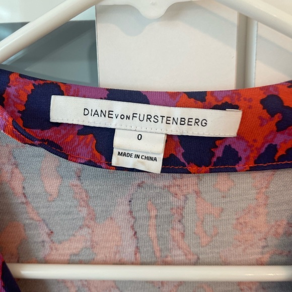 Diane Von Furstenberg Silk Wrap Dress - Picture 4 of 4